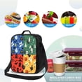 thumbnail image 4 of Halloween Lunch Bag Insulated Thermal Box with Shoulder Strap & Handle for Work and Picnic, 4 of 6
