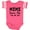 Football Pink and White, variant on Inktastic Mimi Loves Me Baby Clothes Girl Girls Baby Bodysuit