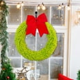 thumbnail image 5 of KUNPENG Christmas Wreath for Store 15.75" Xmas Wreath for Front Door Outdoor Indoor Retail Holiday Decorations, 5 of 7
