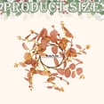 thumbnail image 3 of Artificial Wreath Year Round Front Door Wreath with Burlap Bow Greenery Wreath for Wall Window Farmhouse Decor, A, 3 of 5