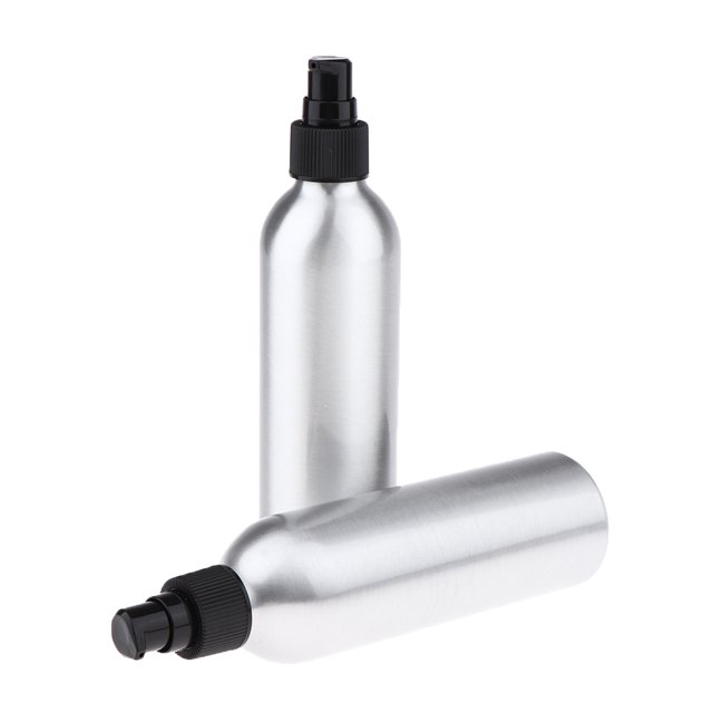 Botella de Loción Vacía Zulema de Aluminio 250ml 2 Piezas