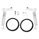 thumbnail image 1 of Ruedas de entrenamiento de bicicleta de velocidad variable ajustables para bicicletas para niños de 16 "a 22" (Plata), 1 of 10