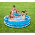 thumbnail image 4 of Play Day 3 Ring Shark Pool, Blue, 4 of 5