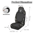 thumbnail image 6 of Uourmeti Camouflage Deer Print Front Seat Covers for Automobile, Easy to Install Waterproof Polyester Fabric Automotive Seat Covers, Set of 2 Pcs for Cars Vans Trucks, 6 of 12