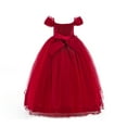 thumbnail image 4 of Robe de Bal pour Fille, Dentelle Tulle, Fleur, Princesse, Robe de Fête, 4 of 4