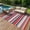 Red Blue, variant on Waterproof Outdoor Rug 8x10/9×12/9×18, Plastic Straw Patio Camping Rug, Indoor Outdoor RV Mat Carpet for Deck, Camper, Porch, Balcony, Backyard, Picnic
