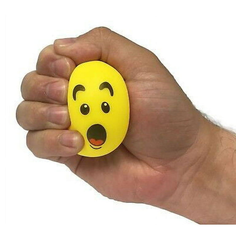 Balle Anti-Stress Emoji - Silver Stress