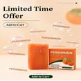 thumbnail image 6 of QunYou Deodorizing Soap Bar for Body Cleansing Removes Dirt Oil Without Tightness Persimmon, 6 of 9