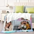 thumbnail image 5 of Mothers Day Blanket for Mom Grandma, Custom Blanket with Picture, Photo Collage Blankets Customized Blanket with Photos, Personalized Mother Day Birthday Gifts for Nana Grandpa Dad Friends Blankets, 5 of 5