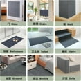 thumbnail image 4 of Nvzi Alfombrilla rascadora para gatos, multifuncional, recortable y autoadhesiva, apta para escaleras, sofás y muebles, color caqui, 199 x 40 cm (78,74 x 15,75 pulgadas), 1 unidad., 4 of 5