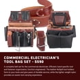 thumbnail image 2 of Juego de bolsas para herramientas Occidental Leather Commercial Electrician's Medium, 2 of 6