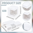 thumbnail image 2 of 36 cajas para tazas de regalo, cajas blancas para tazas de café, cajas transparentes para vasos de vino, cajas de regalo sin envolver de 11 oz, 12 oz y 15 oz., 2 of 9