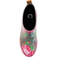 thumbnail image 4 of Women's Journee Collection Rainer Rain Boot Grey Floral Rubber 9 M, 4 of 5