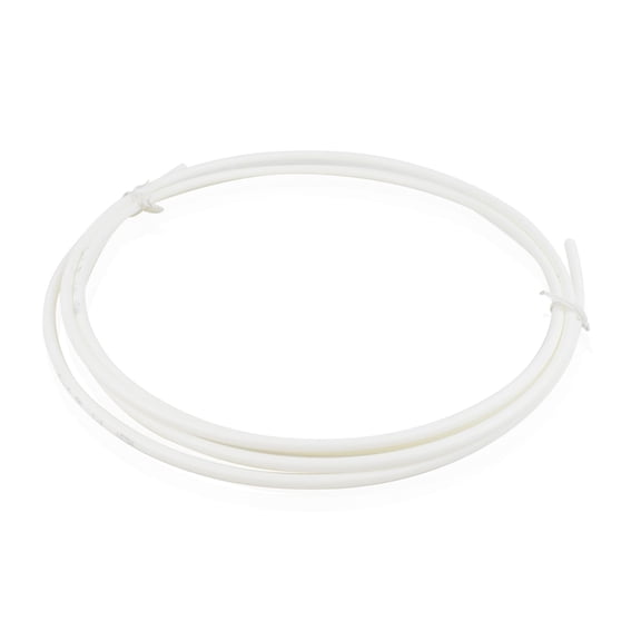 WECO 1/4" White LLDPE Water Filtration Tubing - 25 ft