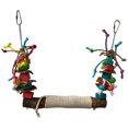 thumbnail image 4 of Bird Swing Perch for Birds Chewing Parrot Chew Bird Cage Hanging Training Accessories for Large Medium Birds, 4 of 7