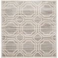 thumbnail image 1 of Safavieh Amherst Collection AMT411B Light Grey and Ivory Indoor,  Outdoor Square Area Rug (7' Square), 1 of 2