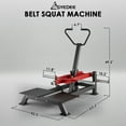 syedee Belt Squat Machine, Leg Machine for Strength Training, Hack