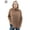 Khaki, variant on Luxtrada Women’s Long Sleeves Turtleneck Fleece Sweater Oversized Loose Fitting Sweatshirt Thermal Top Warm