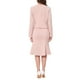 thumbnail image 3 of Conjunto de vestido de dos piezas Inspire Chic para mujer, vestido sin mangas y blazer corto, L rosa, 3 of 7