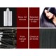 thumbnail image 5 of Fiudx Ofertas Relámpago Cabello Largo Y Rizado Europeo Y Americano, Gris Plateado, Teñido, Rizos Largos Graduales, 5 of 6