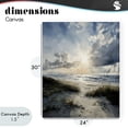 thumbnail image 4 of Stupell Industries Contemporary Sunshine On The Beach Canvas Art, 24 x 30, by Franklyn Gregory, 4 of 8