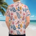 thumbnail image 6 of High Quality Hawaiian Shirts for Men Short Sleeve Aloha Beach Shirt Floral Summer Casual Button Down Shirts Blouses HB7XPZ, 6 of 7