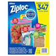 thumbnail image 2 of Ziploc Variety Total Bags, 347 Pack, 347 Piece Assortment, clear, 2 of 4