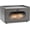 grey, variant on Bread Box for Kitchen Countertop Storage Wooden Breadbox Holder Container Morden Rustic Fresh Bread Keeper Farmhouse Stackable Organizer Bin for Homemade Food Shelf Acrylic Window (Black)