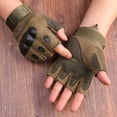 thumbnail image 2 of Guantes tácticos militares para exteriores, guantes de dedo completo, nudillos duros, deportes, tiro, caza, Airsoft, motocicleta, ciclismo, 2 of 3