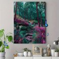 thumbnail image 4 of Enchanted Forest Path Canvas Print，Woodland Landscape Wall Art for Living Room Bedroom Entryway, 4 of 8