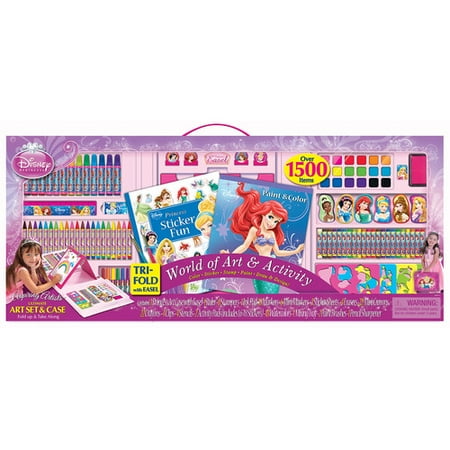 Artistic Studios Disney Princess Giant Tri-fold Art Set - Walmart.com