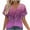 Purple, variant on JTZGDY Casual V Neck Floral Graphic T-Shirts for Women Dressy Summer Short Sleeve Tunic Tees Loose Oversized Comfy Pullover Tops Beige#02 M