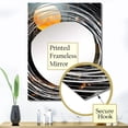 thumbnail image 3 of Designart "Golden Planet in the Solar System I" Planets Oversized Wall Mirror - Global Fantasy Entryway Big Wall Mirror - Multiple Color Options, 3 of 6