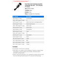 thumbnail image 2 of Front Strut and Coil Spring Assembly - Compatible with 2001 - 2010 Chrysler PT Cruiser 2002 2003 2004 2005 2006 2007 2008 2009, 2 of 2