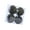 Black, variant on YIEMEEN 1 Pack Flocking Ball Ornaments Seasonal Party Supplies For Indoor Decorations