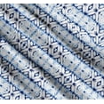 thumbnail image 3 of Soimoi Blue Cotton Cambric Fabric Geometric Tie-Dye Decor Fabric Printed Yard 58 Inch Wide, 3 of 7