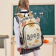 thumbnail image 7 of FORMRS Unisex School Backpack 17" Student Travel Bag with Laptop Compartment, Halloween Cute Pumpkins, 7 of 7