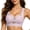 Purple, variant on CFLVAEK Plus Size Bras for Women Wireless Mesh Everyday Bra Comfortable Wide Straps Push Up Full Coverage Bralettes Purple XXXXL