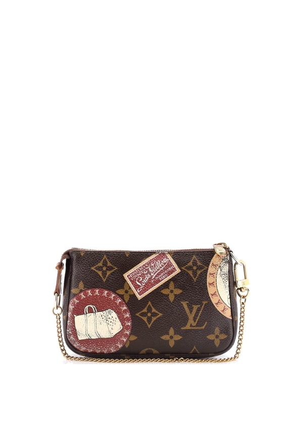 Pre-Owned Pochette Accessoires Limited Edition Monogram Canvas Mini By Rebag