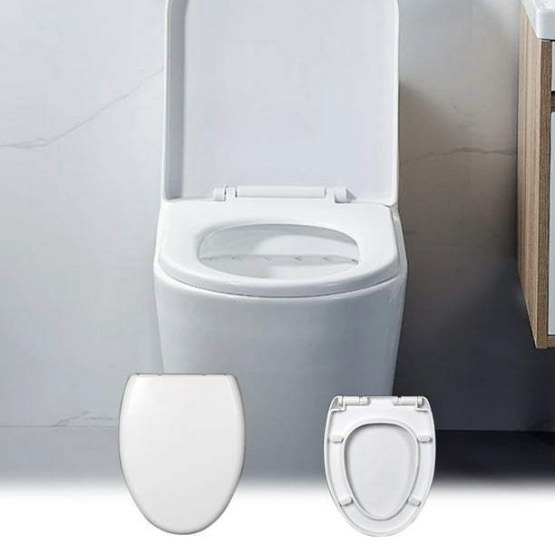 Tapa de asiento de inodoro universal gruesa, forma de V