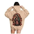 thumbnail image 4 of YUEHUA Unisex Virgin Mary Hoodie Love Printed Fashion Sport Hip Hop Hoodie Sweatshirt Pocket Jacket Pullover Tops, 4 of 7