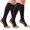 Open Toe Black Y, variant on 2 Pairs Open Toe Zipper Medical Sport Copper Compression Socks With Anti-slip Silicone for Women & Men Circulation 15-20 mmhg is Best Support for Athletic Running Cycling, Nursing, Travel