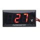 thumbnail image 2 of unique Motorcycle Digital Water Temperature Gauge Ultra Thin DC 12V LCD With 22mm Sensor Adapter for Most Motorbikes Red, 2 of 5