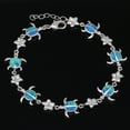 thumbnail image 5 of EQWLJWE Ocean Bracelet Dolphin/Sea Turtle, 925 Sterling Silver, 5 of 6