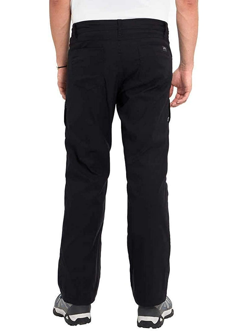 Eddie Bauer Men's Fleece Lined Pant (Black, 40W x 32L
