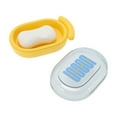 thumbnail image 5 of Unique Bargains 1 Pc Soap Dish Durable Soap Holder for Bathroom Yellow, 5 of 6