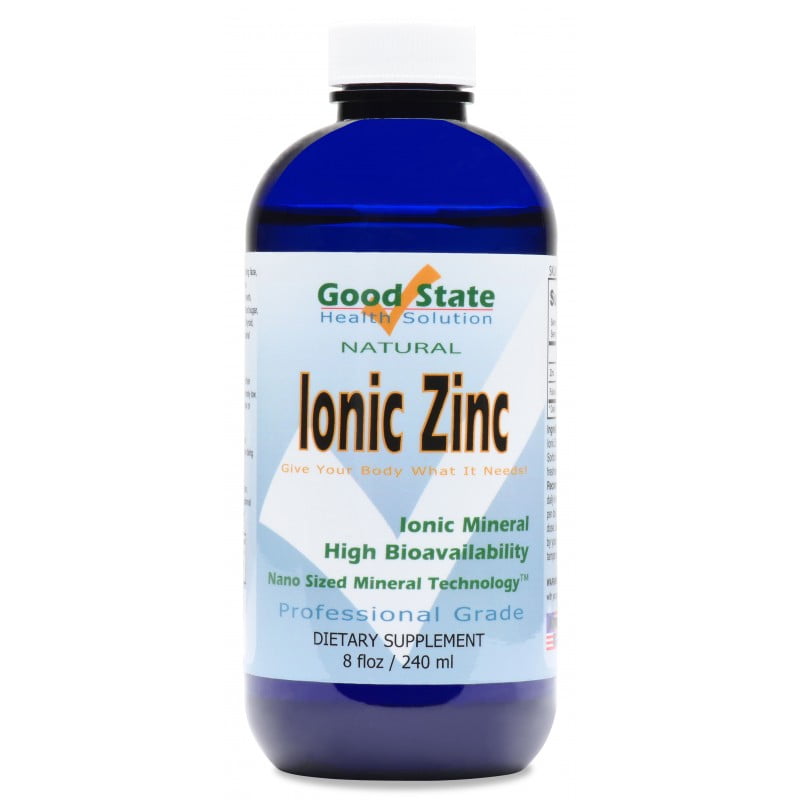 Good State Liquid Ionic Minerals Zinc (96 servings at 18mg each) (8