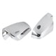 thumbnail image 2 of 2pcs Electroplate Side Rearview Mirror Half Cover Trim Fits for Equinox Terrain 10-14, 2 of 5