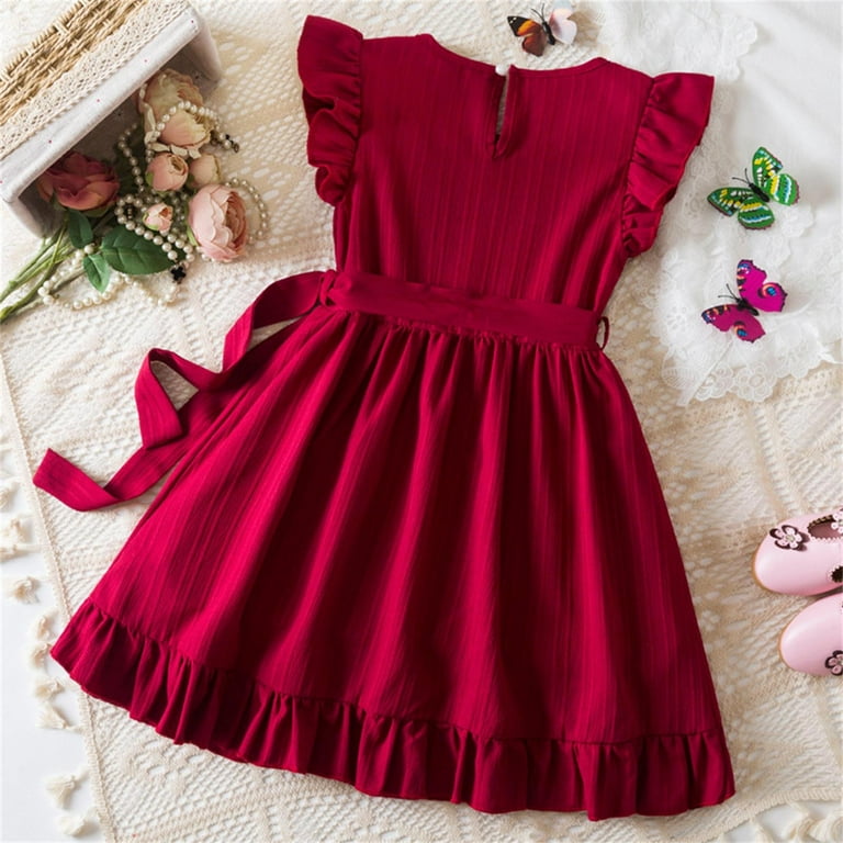 blue dress for baby girl Girls' Princess Cute Dresses Children's Occasion Wear Party Dresses  Birthday Dress Kids Little Girls' Dress Birthday dress Princess Cute Dresses  – dressblee main image 0