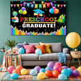 thumbnail image 5 of Colorful Design Preschool Graduation Banner Educational Theme for Kids Graduation Party School Event Classroom Decoration, 5 of 8